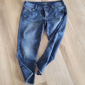 Silver Jean capris